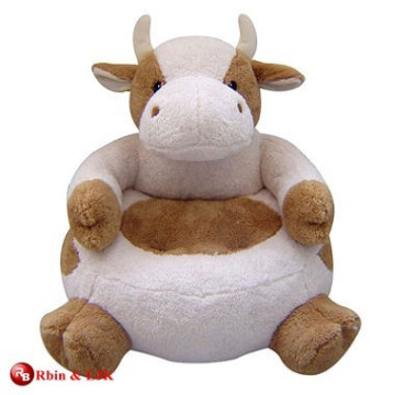 customized OEM design plush cow chair